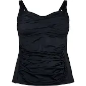 Swim By Zizzi Haut de tankini noir