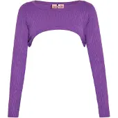 Nascita Tops en tricot violet