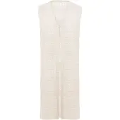 CARNEA Cardigan blanc cassé