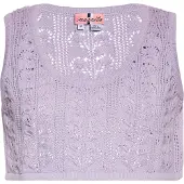 Swirly Tops en tricot lavande