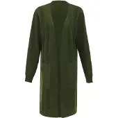 ALARY Cardigan vert foncé