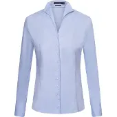 Franco Callegari Chemisier bleu clair