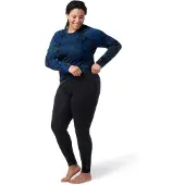 Smartwool Classic Thermal Merino Plus Size Base Layer Pants Noir 4XL Femme