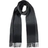 CASH-MERE.CH Écharpe anthracite / gris foncé