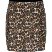ONLY Jupe beige / marron / noir