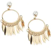 SOHI Boucles d'oreilles 'Babe' or