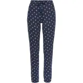 s.Oliver Pantalon de pyjama mastic / bleu foncé / vert pastel / poudre
