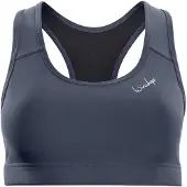 Winshape Soutien-gorge de sport 'SB102C' anthracite / blanc