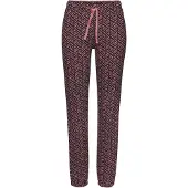 Vivance Pantalon de pyjama 'Dreams' rose / noir
