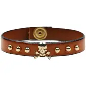 Scalpers Bracelet cognac / or