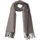 CASH-MERE.CH Écharpe 'Double face' gris