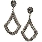 SOHI Boucles d'oreilles 'Leanne' argent