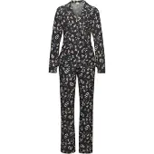 s.Oliver Pyjama mélange de couleurs / noir