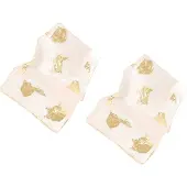SOHI Boucles d'oreilles 'Karla' or / blanc