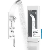Eisl Panneau de douche avec robinetterie de douche KARIBIK blanc