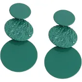 SOHI Boucles d'oreilles vert