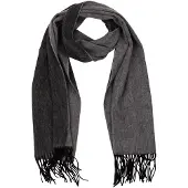 CASH-MERE.CH Écharpe anthracite / gris foncé