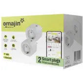 Smart Connecteur intermédiaire intelligent Omajin - Lot de 2 - (DE) - blanc