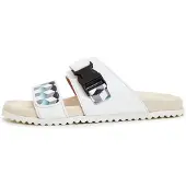 CESARE GASPARI Mule 'Mules' mélange de couleurs / blanc