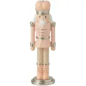 J-Line Casse noisette resine rose/blanc small