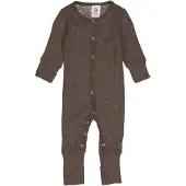Müsli Barboteuse / body marron chiné