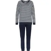 Vivance Pyjama bleu marine / blanc