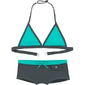 Buffalo Bikini anthracite / jade
