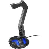 Sharkoon 4044951019045 X-Rest 7.1 Headset Ständer LED schwarz