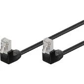 Goobay 96080 câble de réseau Noir 3 m Cat5e F/UTP (FTP)