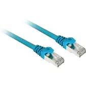 Sharkoon Kabel RJ45 CAT.6 SFTP 2,0m blau