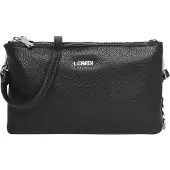 L.credi Sac à bandoulière 'Ella' noir / argent