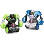 Silverlit Pack 2 Robots éducatifs télécommandés Kombat Tornado