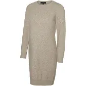 Vero moda Maternity Robes en maille 'VMMDoffy' noisette