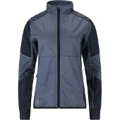 Endurance Veste de sport 'Ludmilla' bleu-gris / noir