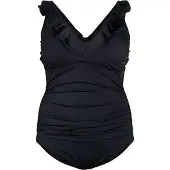 Swim By Zizzi Maillot de bain 'Skitrin' noir