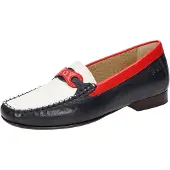 Sioux Chaussure basse 'Colandina' bleu foncé / rouge / blanc
