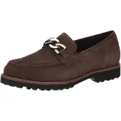 Sioux Meredith-734-H : Chaussures pour femmes, chaussures basses, mocassins, couleur marron, style décontracté