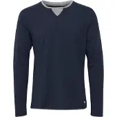 Blend T-Shirt 'Leonas' bleu nuit / gris
