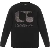 Le Temps des Cerises Sweat-shirt 'PAOLO' noir