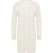 Ebeeza Cardigan blanc cassé