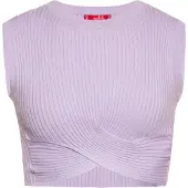 Swirly Tops en tricot lavande