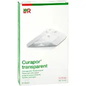 Lohmann & Rauscher Curapor Transparent Stérile 10 x 20 cm 25 pc(s) Pansement(S)