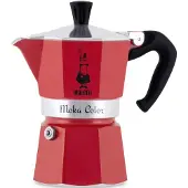 Bialetti Moka Express 3 tasses rouge