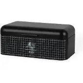 Maestro MR-1774 Boîte à pain, Stockage du pain, Noir
