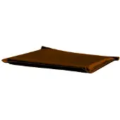 Emob Coussin de siège pour chaise pliable - brun