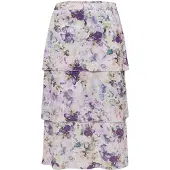 Goldner Jupe vert / violet