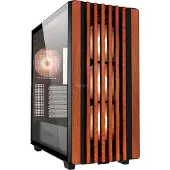 Sharkoon 4044951040193 Gehäuse Rebel C70G RGB ATX 1xGlas holz