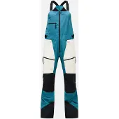 Peak Performance - Salopette imperméable de ski de randonnée en GORE-TEX PRO - W Vertical Gore-Tex Pro Bib Hydro Fresh Sand Fog pour Femme - Taille S