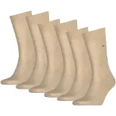 Tommy Hilfiger Chaussettes beige / bleu marine / rouge sang / blanc