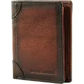 Bruno Banani Cuir porte-monnaie Wallet Brown brun